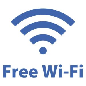 会館内はFree Wi-Fiをご利用いただけます